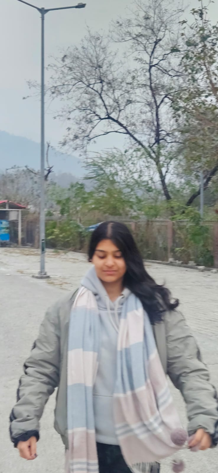 Soft steps, soft smile, soft heart.